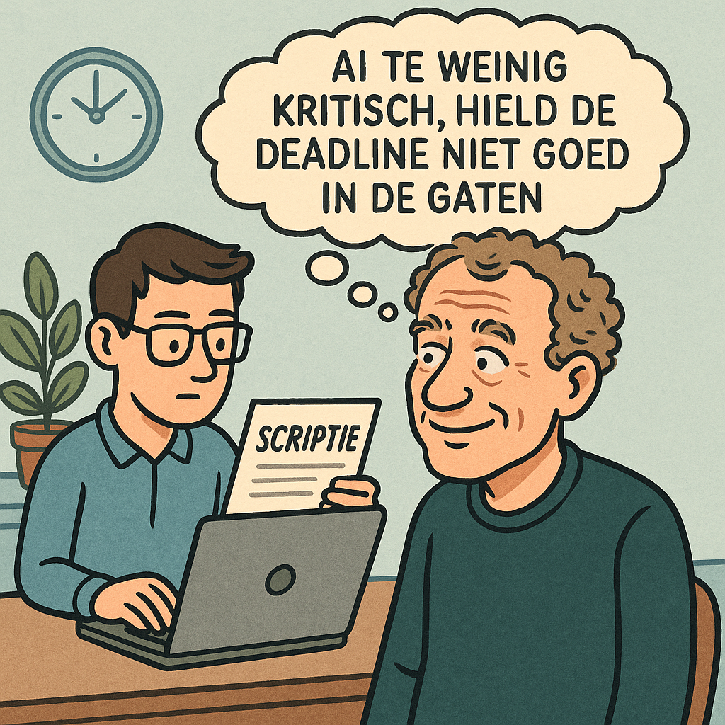 221 AI vervangt Bas Haring als scriptiebegeleider