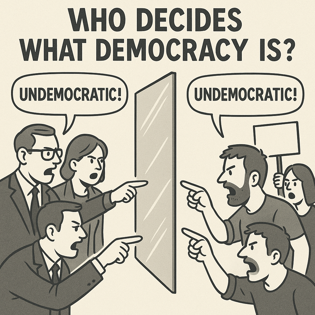 314 Het gaat niet goed met onze democratie: says who?